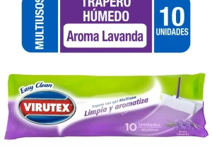 TRAPERO MULTIUSO LAVANDA C/OJAL 10 UN CREATIVA VIRUTEX