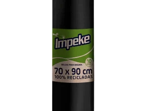 BOLSA PARA BASURA 18 MICRAS 70X90 10 UN IMPEKE