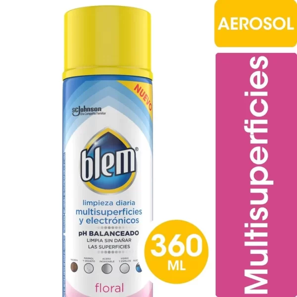 MULTISUPERFICIE AEROSOL BLEM 360ML FLORAL