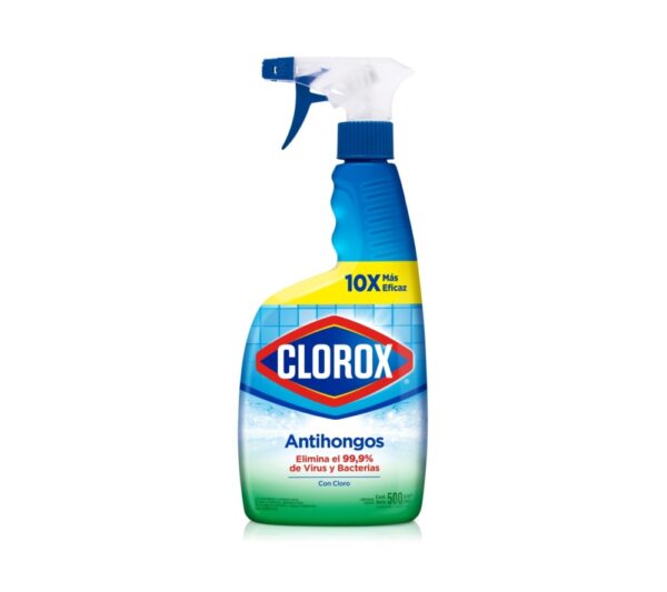 LIMPIADOR CLOROX ANTI-HONGOS GATILLO 500 ML
