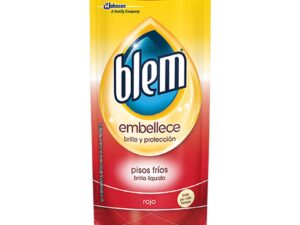 CERA AUTOBRILLO BLEM  LIQUIDA DOYPACK 400ML ROJA