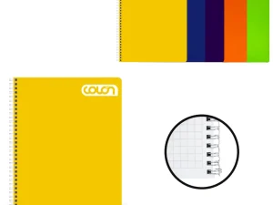 CUADERNO UNIVERSITARIO LISO 7MM 100HJ COLON