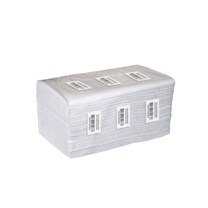 TOALLA DE PAPEL INDUSTRIAL INTERFOLIADA DOBLE HOJA TECNOPAPEL 200 HOJAS