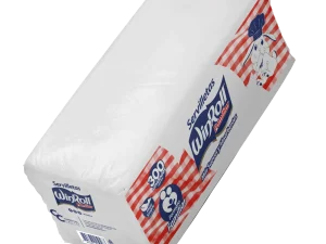 SERVILLETA WINROLL 24 X 24 CM 300 UNIDADES X 12 PAQUETES CAJA
