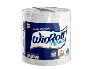 TOALLA WINROLL GIGANTE DH TINTA AZUL 100 MT X 6 ROLLOS