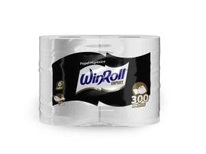 PAPEL HIGIENICO WINROLL EXPERT HS 300 MTS X 6 ROLLOS