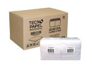 SERVILLETAS DESECHABLES TECNOPAPEL 24X24 200 UNIDADES