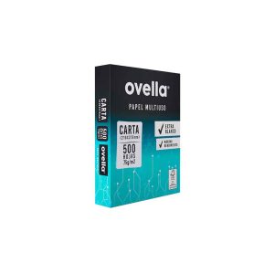RESMA PAPEL FOTOCOPIA CARTA OVELLA 75GR 500 HJ